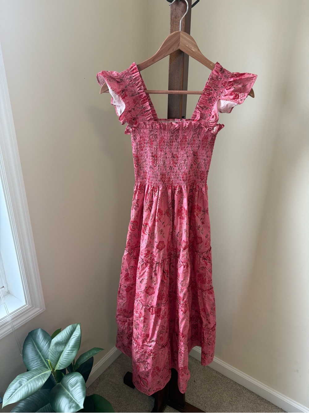 Hill House Pink Bandana-Print Nap Dress - Picture 1 of 6